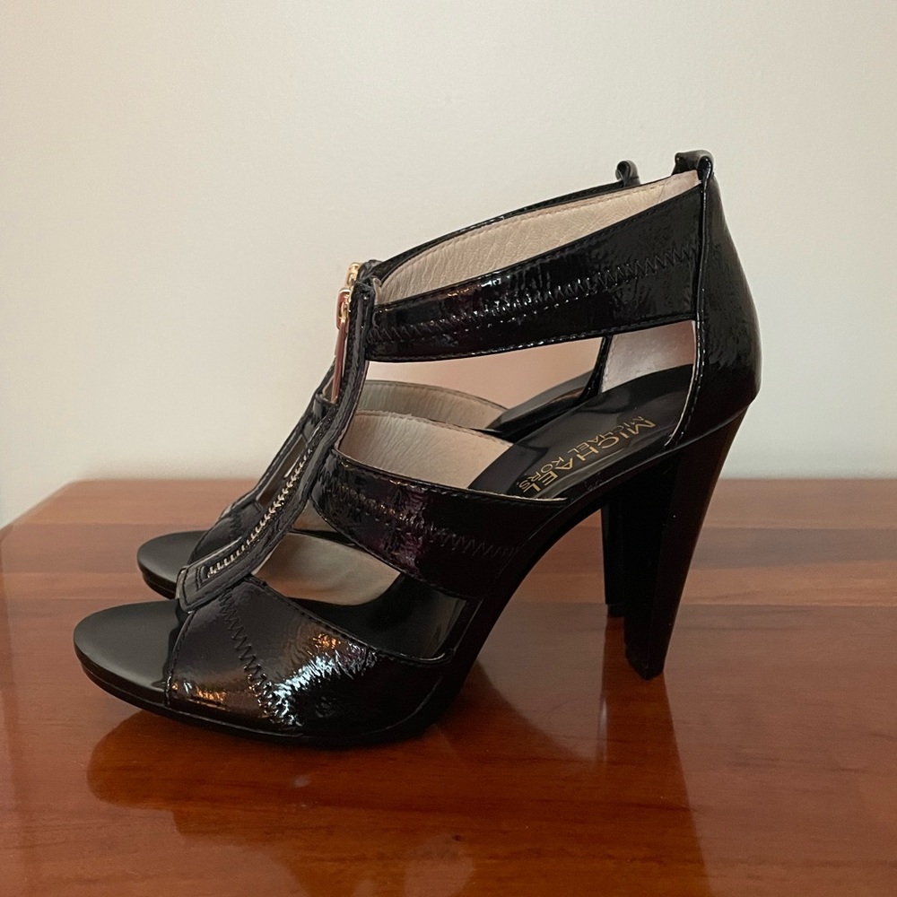 Michael Kors Black Sandal Heels